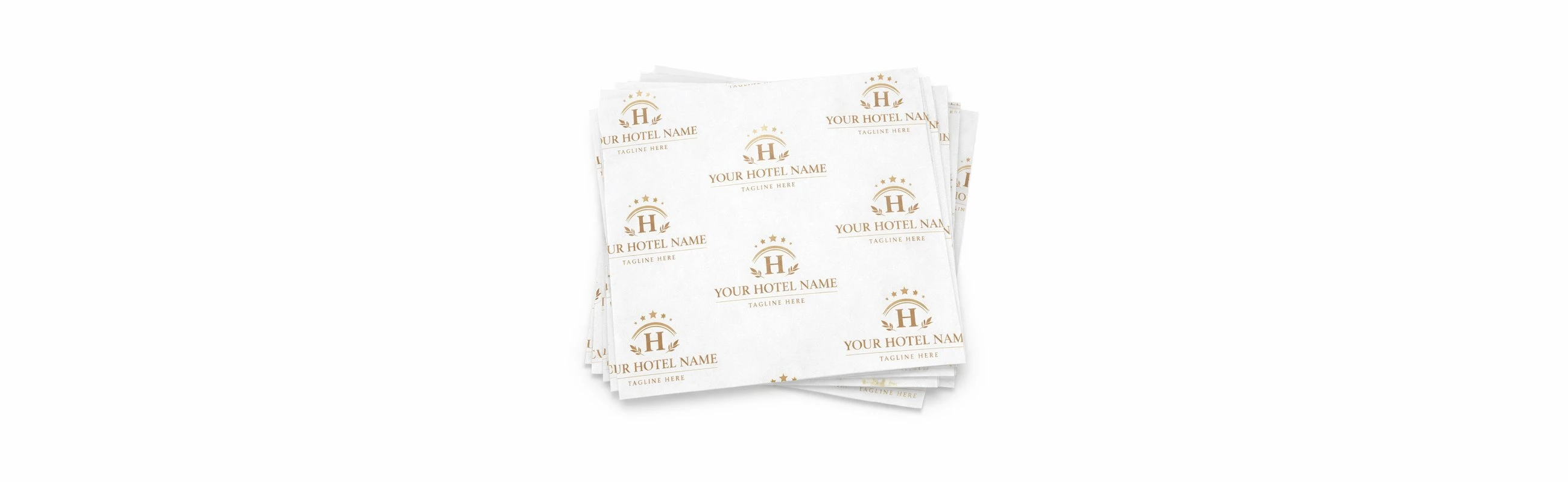 Butter Paper / Wrapping Paper – Custom Branding with Hotel Name & Logo