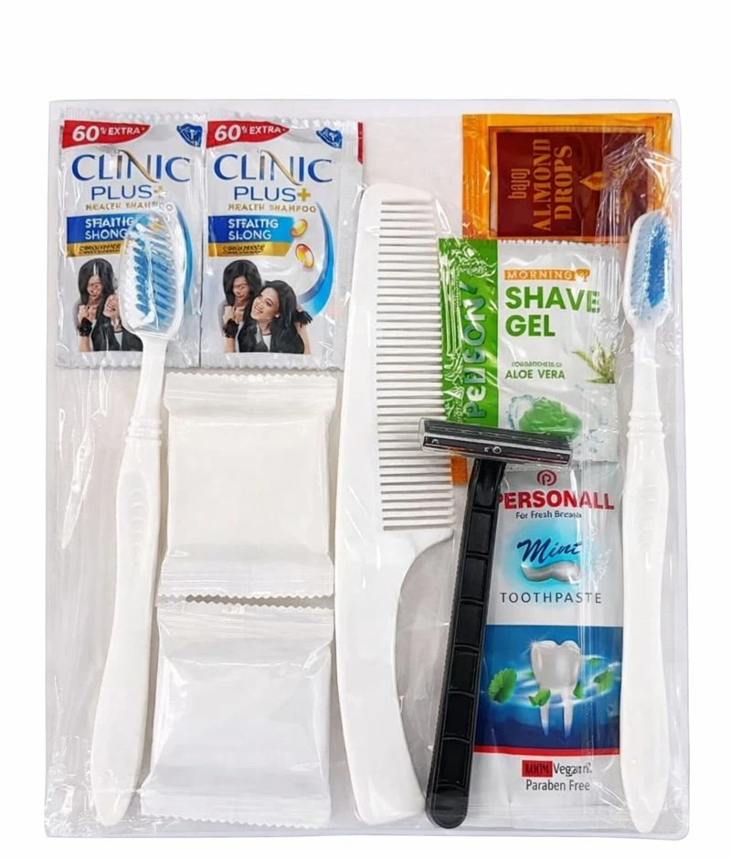 Hotel 7 Essential Complimentary Toiletry & Amenity Set