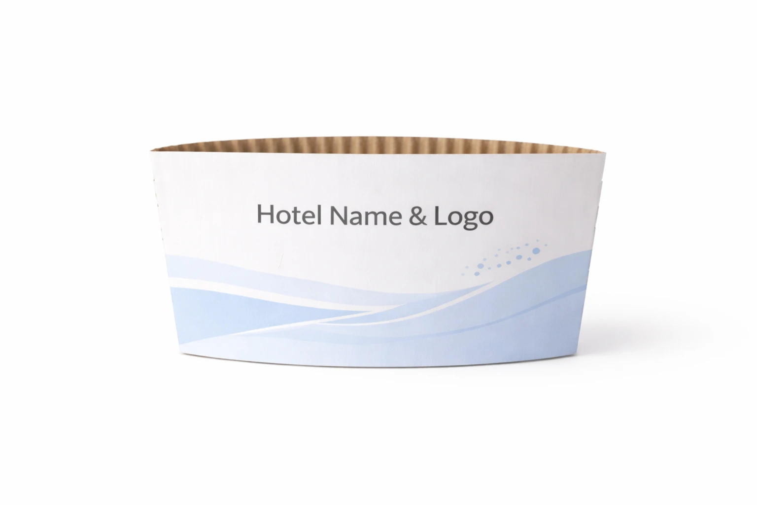 Cup Sleeves – Branding Hotel Name & Logo